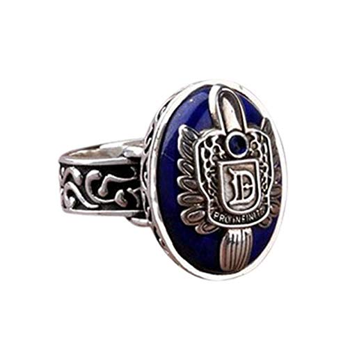 Uteruik Vintage Vampiro Diaries Salvatore Damon Stefan Finger Family Crest Ring