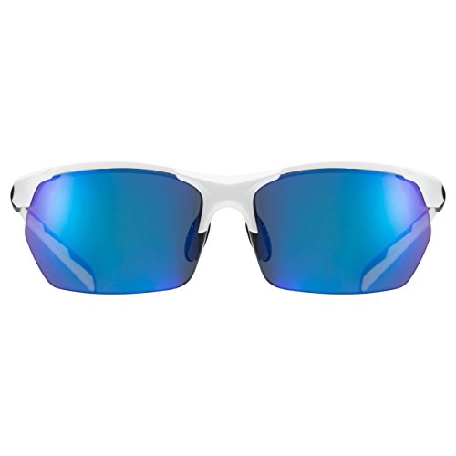 Uvex Sportstyle 114 Gafas de Deporte, Adultos Unisex, White-Black Mat, One Size