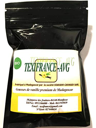 vainilla bourbon madagascar- Polvo grado A- 45 Gramos