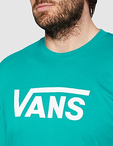 Vans Clásico Camiseta, Porcelana Verde, L para Hombre