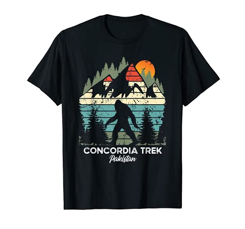 Vintage Concordia Trek Hiking Trail Retro 80's Camiseta