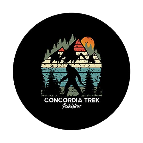 Vintage Concordia Trek Hiking Trail Retro 80's PopSockets PopGrip Intercambiable