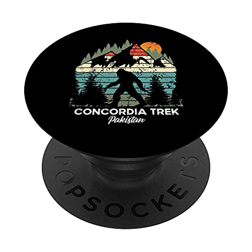 Vintage Concordia Trek Hiking Trail Retro 80's PopSockets PopGrip Intercambiable