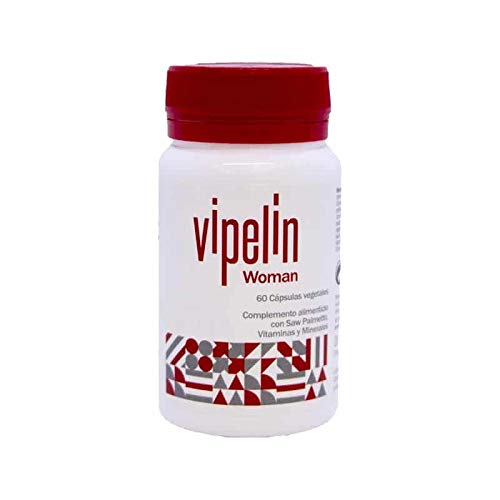 VIPELÍN Woman - 60 cápsulas | Vitaminas para el pelo, tratamiento caída del cabello | Específico para la mujer | Ingredientes 100% naturales | FABRICADO EN ESPAÑA