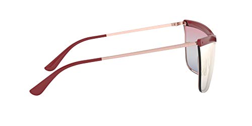 Vogue 0vo4149s Lentes oscuros, Rojo Rosa Dorado/Violeta Espejo Oro, 57 para Mujer