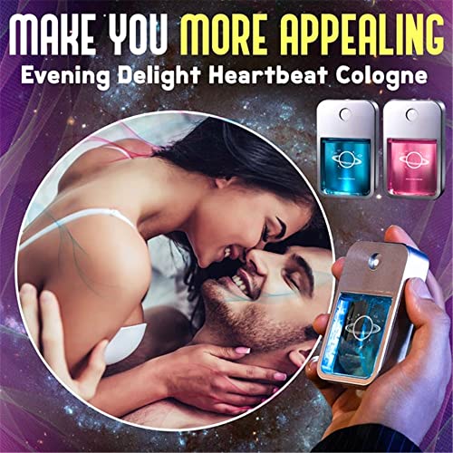 Xeduce First Sight Chemistry Infinite Galaxy Cologne Spray, 45ml Chemistry Infinity Galaxy Cologne Pour Homme, Homme Dawning Eternity Cologne, Flirty Aroma Lusting Pheromone Perfume (2PCS-A+B)