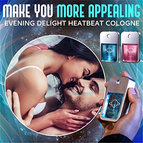 Xeduce First Sight Chemistry Infinite Galaxy Cologne Spray, Flirty Aroma Lusting Pheromone Perfume, Homme Dawning Eternity Cologne, Chemistry Infinity Galaxy Cologne Pour Homme (Blue)