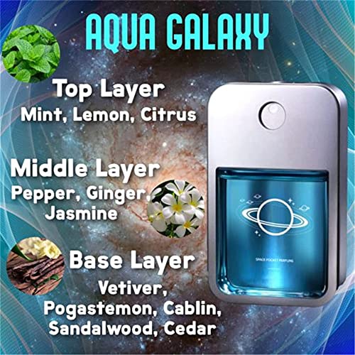 Xeduce First Sight Chemistry Infinite Galaxy Cologne Spray, Flirty Aroma Lusting Pheromone Perfume, Homme Dawning Eternity Cologne, Chemistry Infinity Galaxy Cologne Pour Homme (Blue)