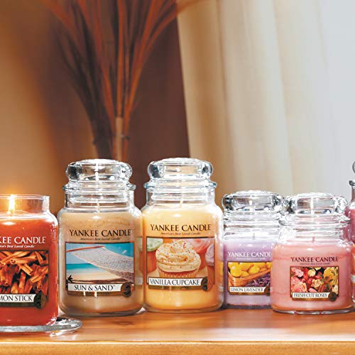 Yankee Candle Lemon Lavender Vela Aromática en Frasco Pequeño, Morado, 104g