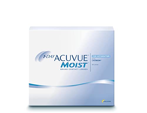 1-DAY ACUVUE® MOIST for ASTIGMATISM - Lentillas diarias - protección UV - 90 lentes
