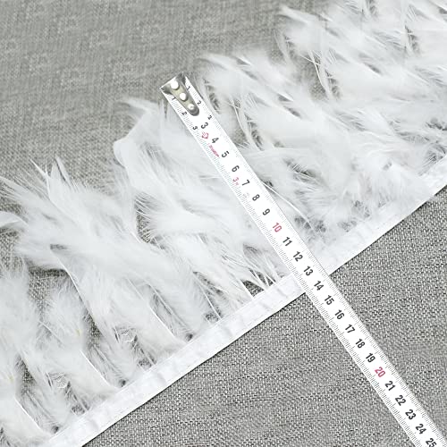 1 metro de cuero Natural, Color rosa, adornos de plumas de pavo, cinta de plumas, decoración de vestido de boda, artesanías de costura, venta al por mayor, púrpura claro
