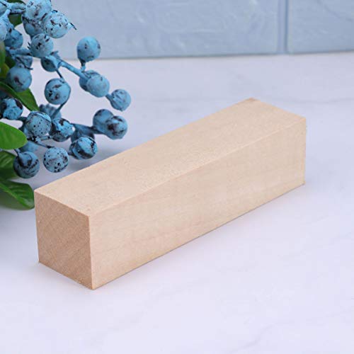 10 bloques de madera maciza Supvox, kit de tallado, madera de tilo grande, para adultos, principiantes y niños