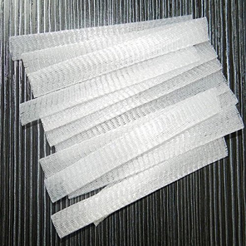10 pcs blanco Make Up Pinceles de maquillaje, diseño guardias protectores de la mayoría de malla color Red