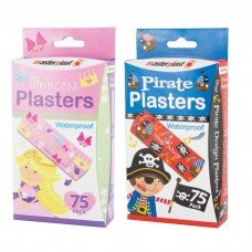 150 tiritas impermeables / 2 paquetes, 75 Princess 75 Pirate