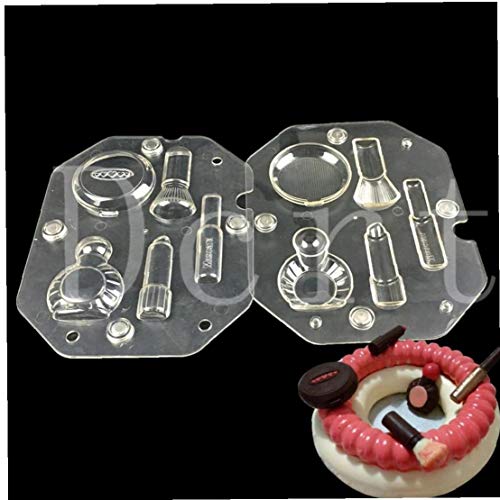 3D Chocolate Moldes Cosmética Kit Forma De Policarbonato Chocolate De Fabricación De Moldes De Repostería De Dulces Herramientas