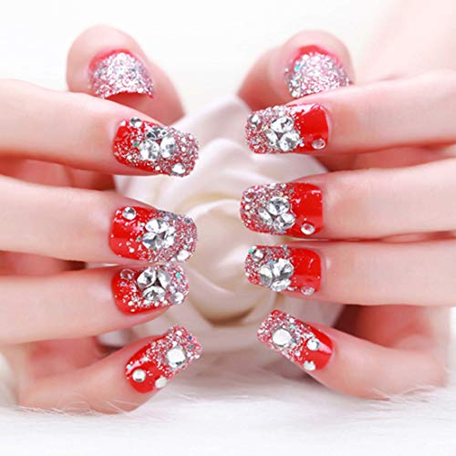 4 Cajas en Total 48 Rejillas Arte de Uñas Piedras de Strass Cristales Piedras Preciosas de Espalda Plana Variedad Arte de Uñas Piedras de Strass 3D Para Uñas Decoración Maquillaje Ropa Zapatos