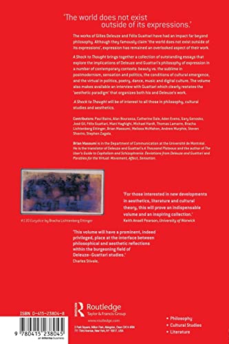 A Shock to Thought: Expression after Deleuze and Guattari (Philosophy & Cultural Studies)