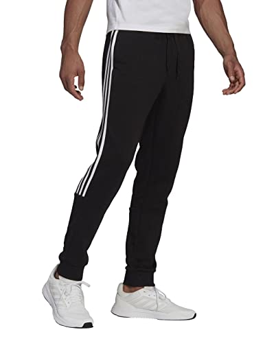 adidas M Cut 3S PT Pants, Black/White, XS Men's