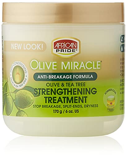 African Pride oliva milagro contra posibles daños Fórmula Crema 170g / 6oz