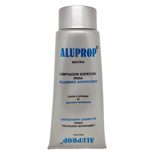 ALUPROP NEUTRO - Limpiador Profesional para Carpintería de Aluminio Anodizado, tubo 300 gr. Limpieza de Perfiles de Aluminio. Limpiador de Ventanas , Puertas, etc.
