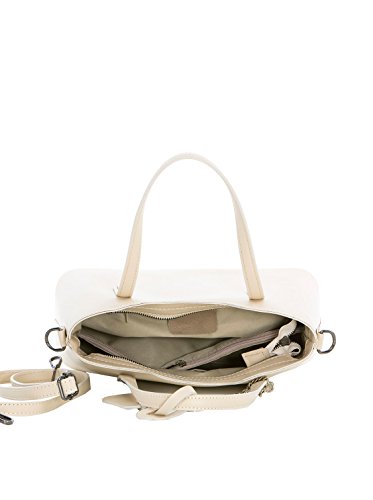 Anna Morellini Bolso asa de mano Crema