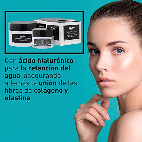 B D. BULLON Crema Facial Súper Hidratante Ialuserum, Con Ácido Hialurónico Y Protección Solar, Único, 50 Mililitro