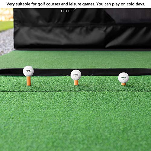 BESLIME Tees de Goma de Golf, tee De Goma Caucho, Tees de Goma de Golf Deportivo Campo de prácticas tee Tenedores de práctica de Entrenamiento para Principiantes, 45 mm, 60 mm, 70 mm,6 pcs