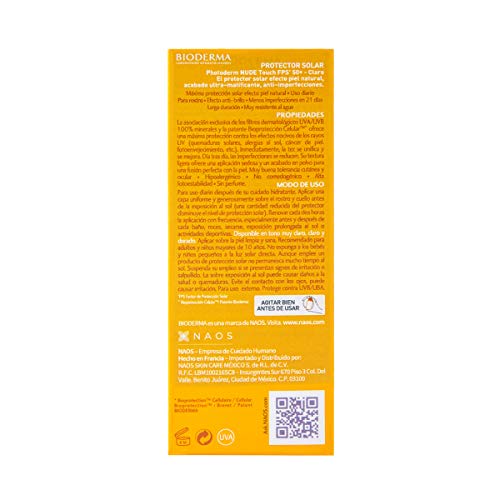 Bioderma Bioderma Nude Touch Spf50+ Natural 40Ml 40 ml