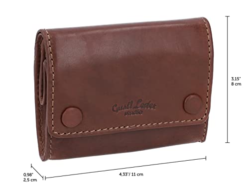Bolso de Tabaco de Caucho Natural Gusti Cuero Studio Lutz Bolso de Tabaco de Liar Accesorio Marrón Oscuro 2T17-22-6