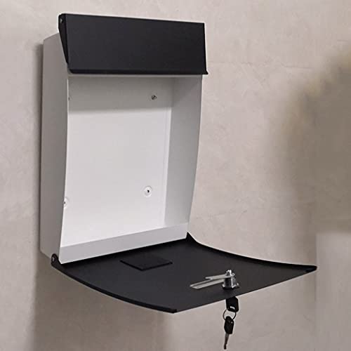 Buzones De Oficina De Correos Montado En La Pared Hogar De Hierro Forjado Gran Cerradura Opinión De La Escuela Correo De Opinión De La Escuela De Pared Al Aire Libre Caja Exprés
