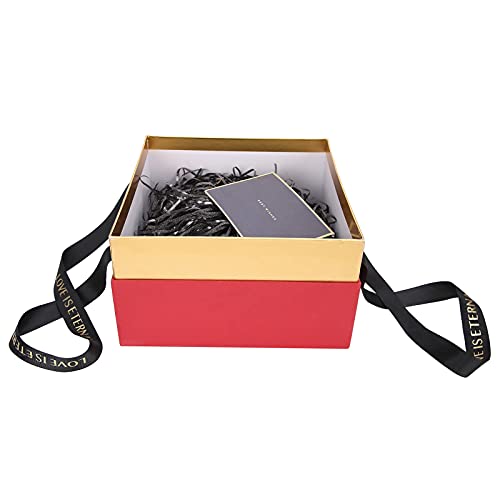 Caja de regalo Caja de almacenamiento de regalo elegante para perfume(Red (Package A))
