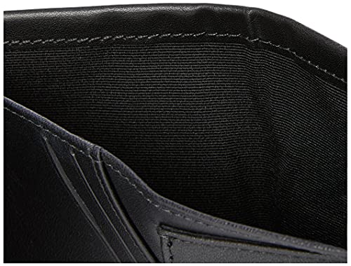 Calvin Klein Colección Denim, Accesorio Billetera de Viaje para Hombre, Black, Talla única
