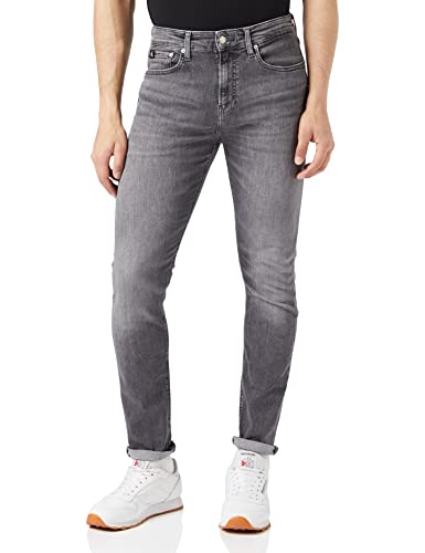 Calvin Klein Jeans Skinny Jeans, Denim Grey, 32W/32L para Hombre