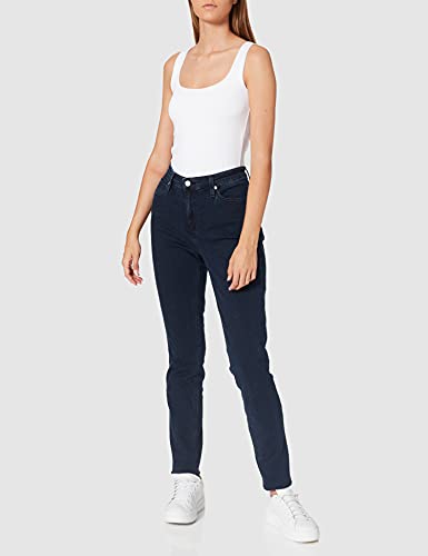 Calvin Klein Mid Rise Skinny Jeans, Denim Dark, 24W / 34L para Mujer