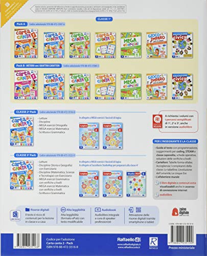 Carta canta. Per la 2ª classe elementare. Con e-book. Con espansione online
