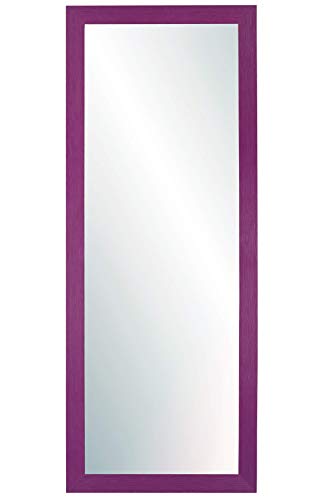 Chely Intermarket, Espejo de Cuerpo Entero 35x100cm (43x108cm) Morado/Mod-146, Ideal para peluquerías, Comedor, Dormitorio y oficinas. Fabricado en España. Material Madera.(146-35x100-4,15)