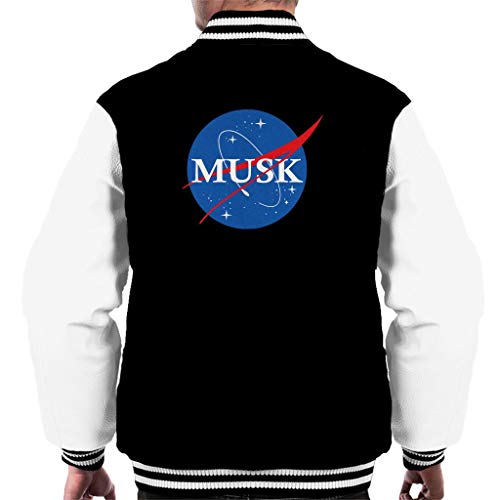 Cloud City 7 NASA Logo Musk Men's Varsity Jacket