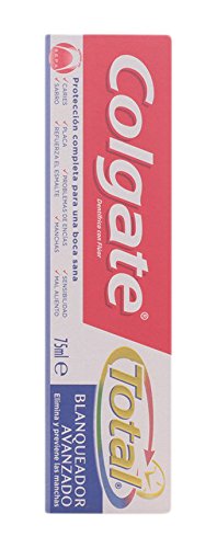 COLGATE TOTAL blanqueador avanzado pasta dentífrica 75 ml