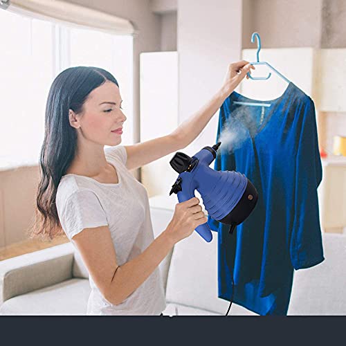 Comforday Limpiador Vapor Mano, Limpiador de Vapor Portátil de Usos Múltiples con 9 Accesorios para Quitar Manchas, Alfombras, Cortinas, Asientos de Auto, Cocina, Piso, Baño