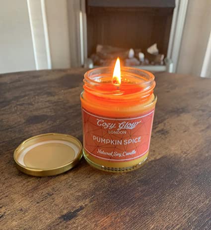 Cozy Glow Pumpkin Spice regolare Soy Candle