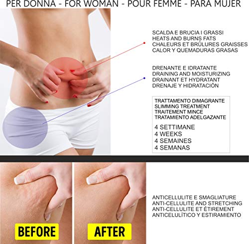 Crema Corporal Anticelulítica | Quemador de Grasa Adelgazante Adelgazante Reafirmante | Abdomen Vientre, Pies y Piernas Carnitina Fosfatidilcolina | Orgánico Hombre y Mujer