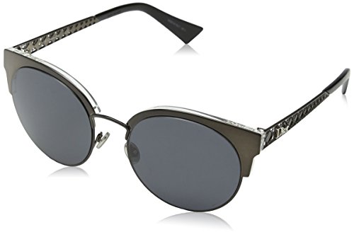 Dior DIORAMAMINI IR 807 Gafas de Sol, Negro (Black/Grey Blue), 50 para Mujer