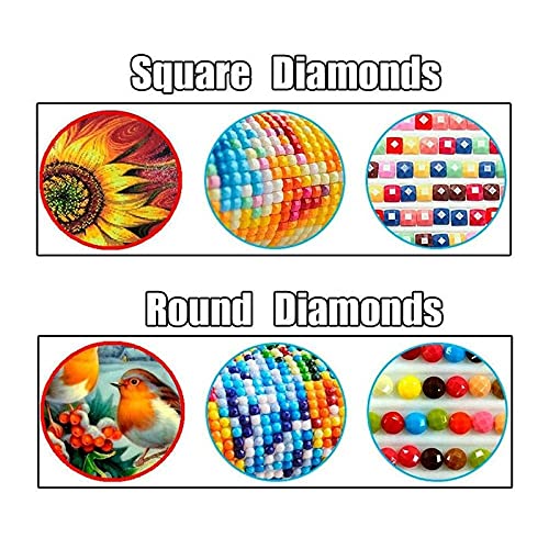 DIY 5D Pintura de Diamante Kits,Isla de Palawan Filipinas,Cuadrado Diamond Painting,Hijos Adultos Punto de Cruz Diamantes imitación Completo Bordado Diamante Arts-Square drill-50x80cm(19.7x31.5in)