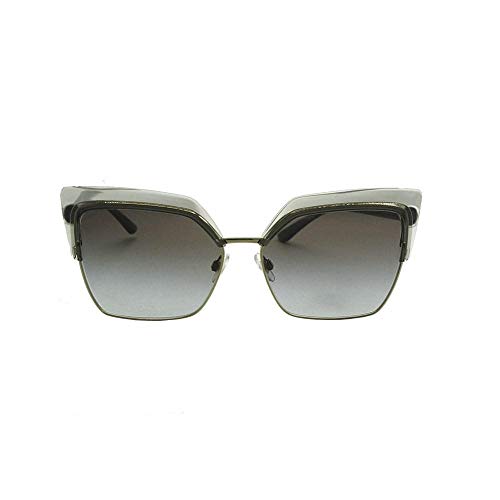 Dolce & Gabbana 0DG6126 Gafas, Transparent Grey/Gold, 60 para Mujer