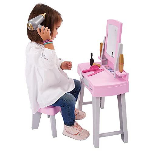Ecoiffier-Ma Primera Tocador – 1809 – Juego de imitación – 12 – 36 Meses – Juguetes Fabricado en Francia, Color Colorido