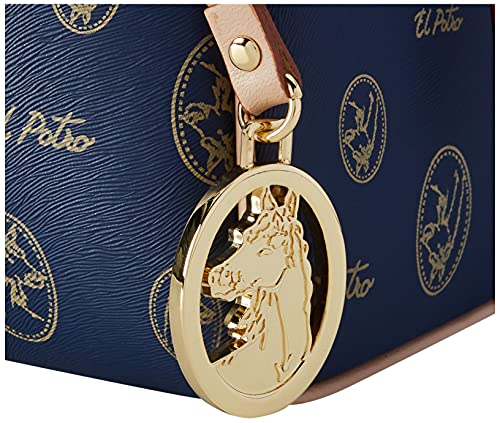 El Potro Bolso Bandolera Mediano, Mujer, Azul