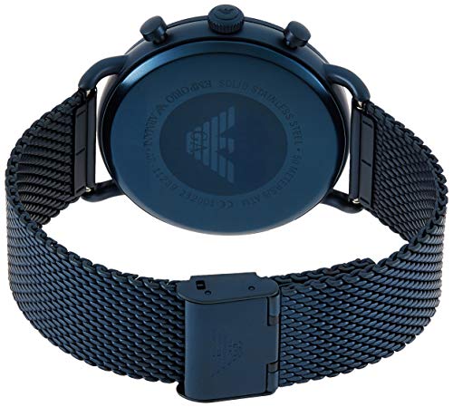Emporio Armani Reloj Analógico para Hombre de Cuarzo con Correa en Acero Inoxidable AR11289