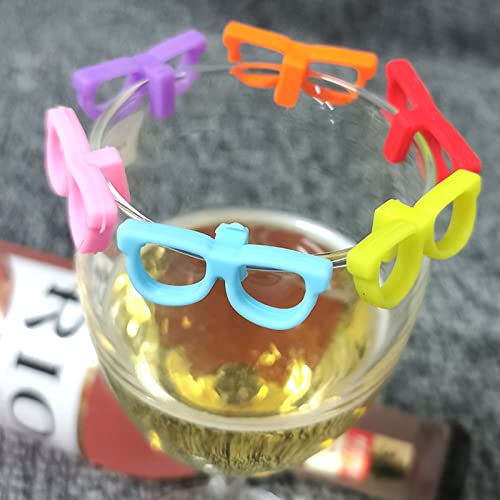 Etiquetas vidrio bebidas Marcadores vasos reutilizables Etiquetas identificación bebidas Marcado vidrio soporte bolsitas té Marcadores vidrio accesorios vino marca Marcador bebidas Marcas copa vino