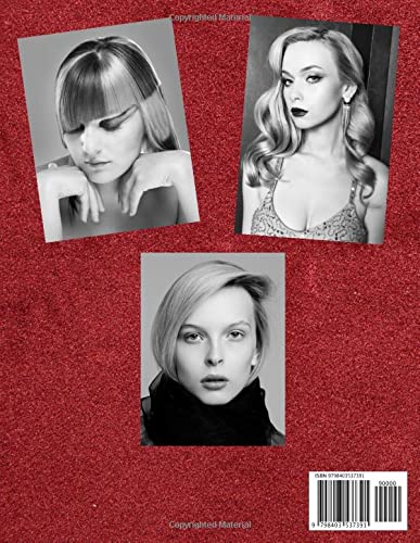 Fashion Hairstyles Coloring Book: Gorgeous Models with Stunning, Beautiful Hair Designs for Women to Color and Tint. Inspiring Ideas to Share With Your Hairstylist. Deluxe Grayscale Edition.