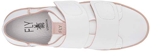 Fly London Nevo370fly, Zapatillas Mujer, Blanco (White 004), 42 EU